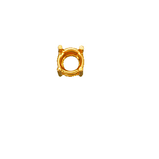 4 Prong Mounting For 0.3ct