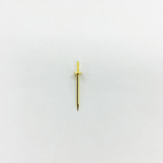 Tie Tack Pin 0.9mm W/3mm Cup
