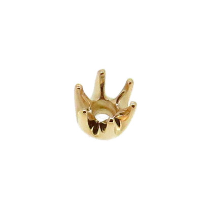 6 Prong Mounting For 0.05ct