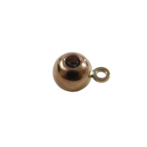 LS bead 4.0mm PNK-18(silicon/0.8mm hole)