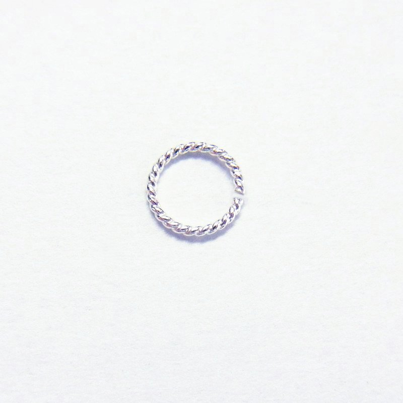 Ag 0.5X4.5mm Twisted Wire RA