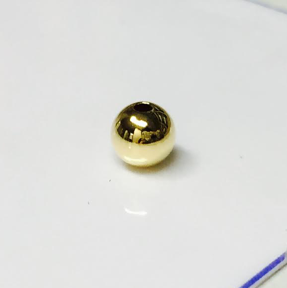 Slide 4.0mm Round Beads